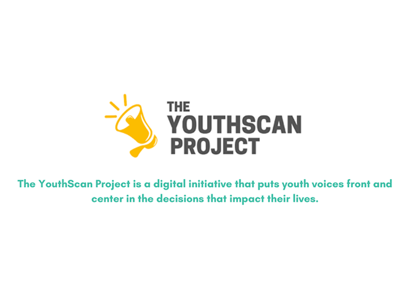 the YouthScan project is a digital initiative that puts youth voices front and center in the decisions that impact their lives