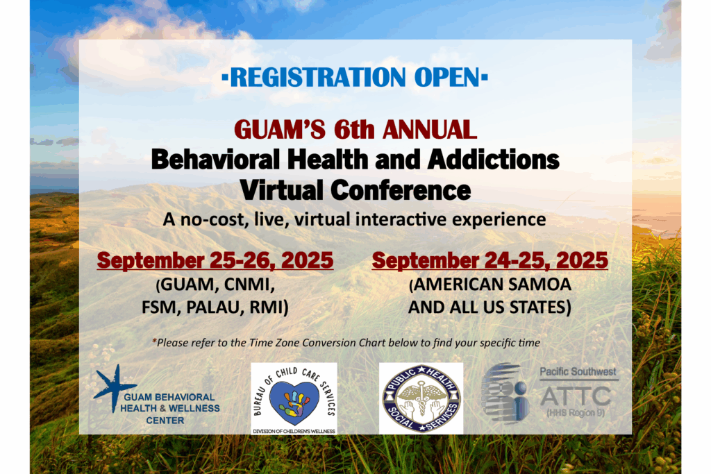 Guam Behavioral Health and Addictions Virtual Conference Image