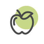 icon of an apple