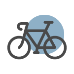 icon of a bicycle